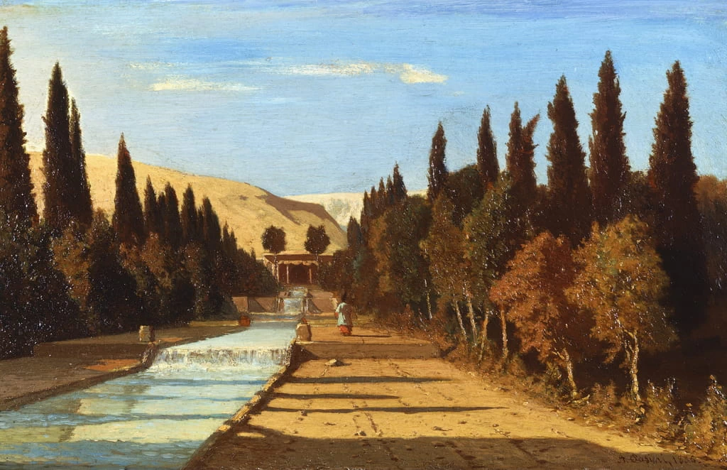 Nel parco in Persia